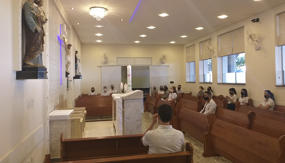 Foto de Funcionários da Cúria Diocesana participaram de um momento de oração dedicado a São José