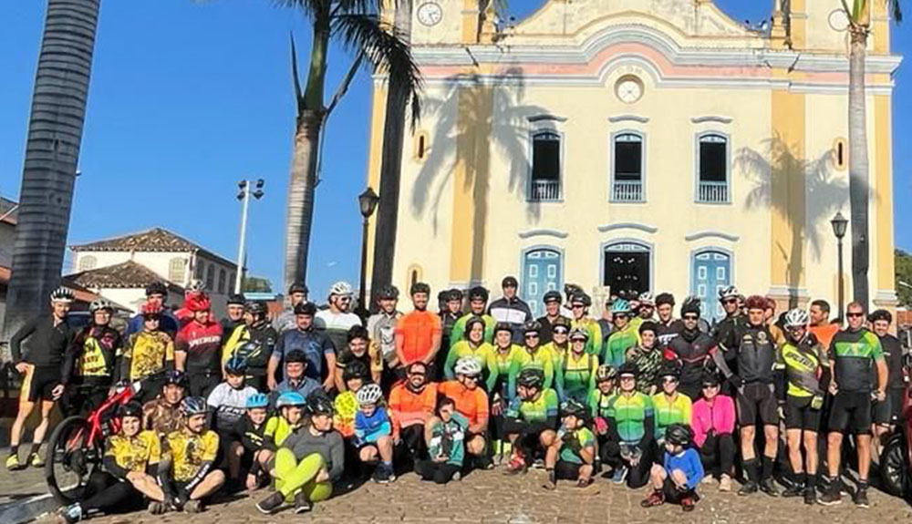Notícia: 1º Pedal de São Bento foi realizado, em Itapecerica