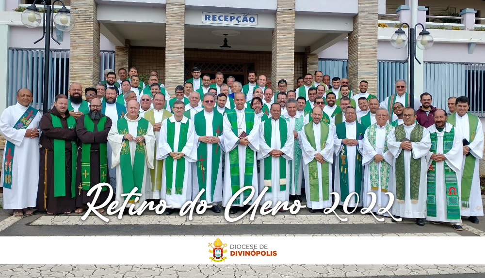 Foto de Retiro do Clero 2022 foi realizado com a presença de 81 sacerdotes