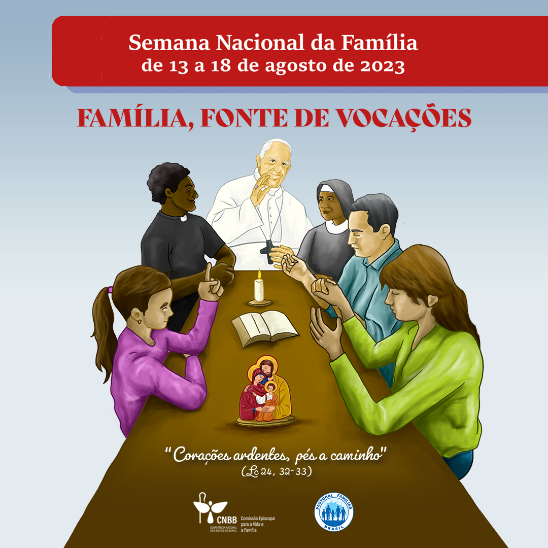 Foto do artigo Pastoral Familiar disponibiliza material gráfico para a Semana Nacional da Família