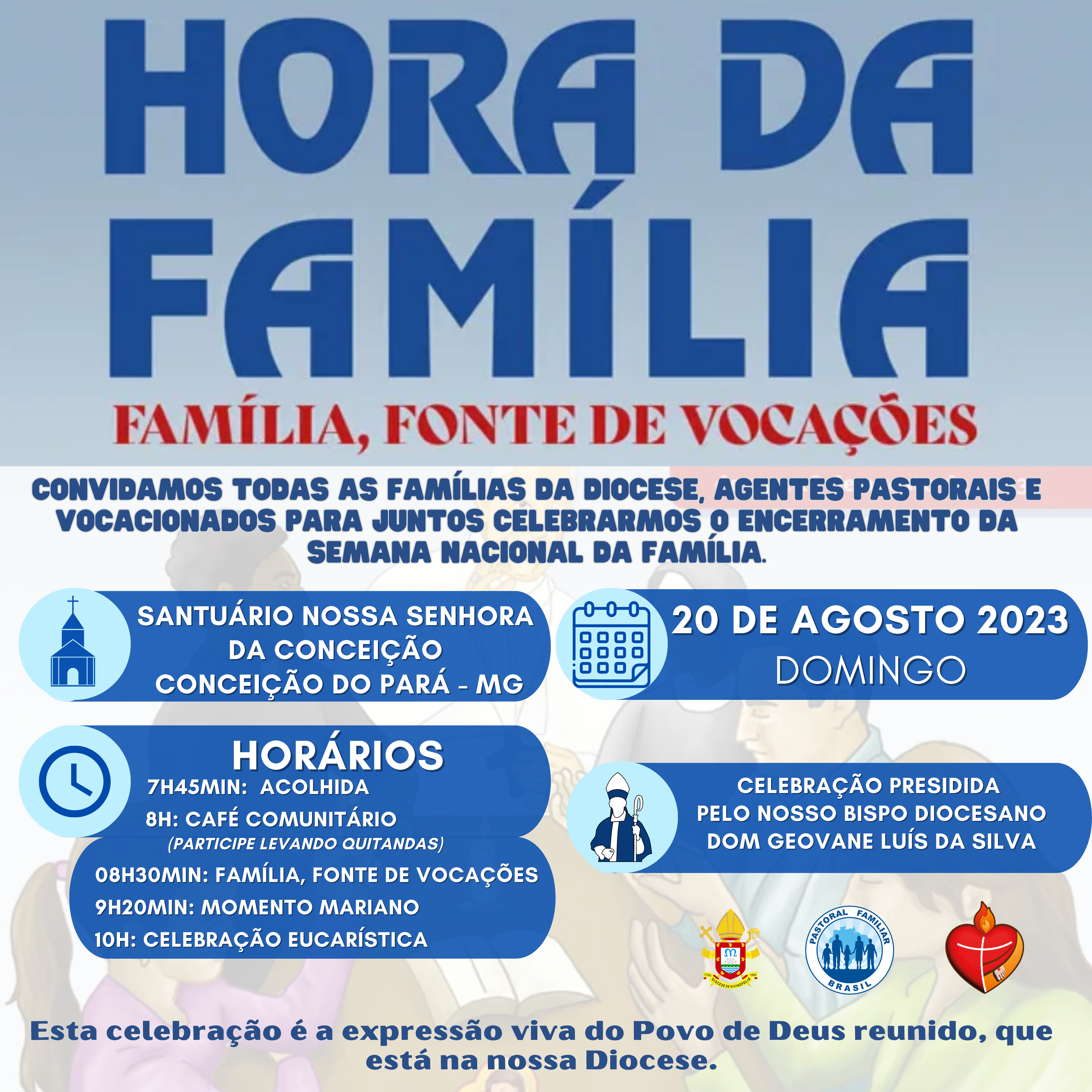 Foto do artigo Pastoral Familiar Diocesana divulga programação para o encerramento da Semana da Família