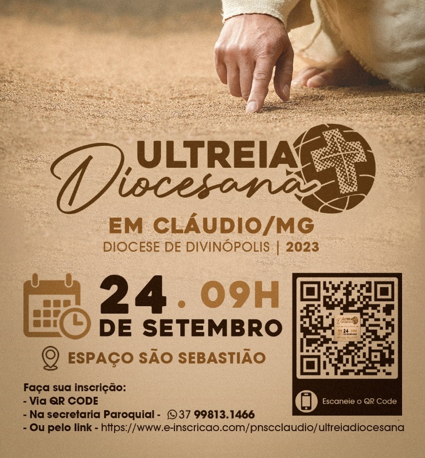 Foto de Ultreia Diocesana acontecerá no próximo dia 24, em Cláudio (MG)