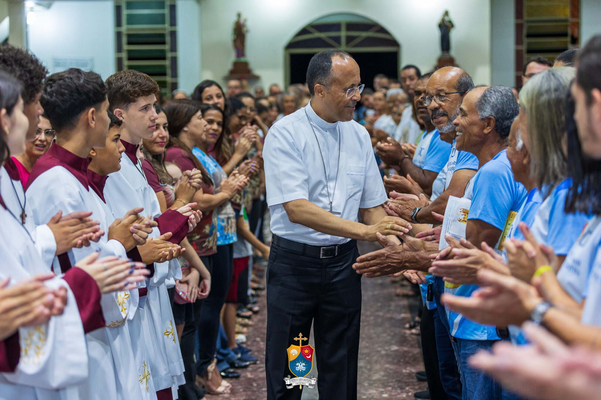 Foto de Paroquia Imaculada Conceição, em Pará de Minas, acolhe Dom Geovane para o 8º dia da novena solene