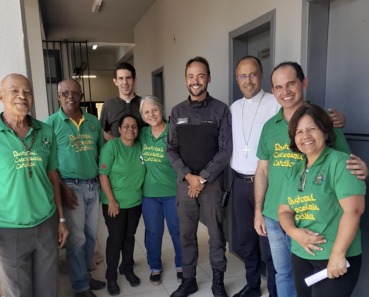 Foto de Dom Geovane visita Complexo Penitenciário em São Joaquim de Bicas