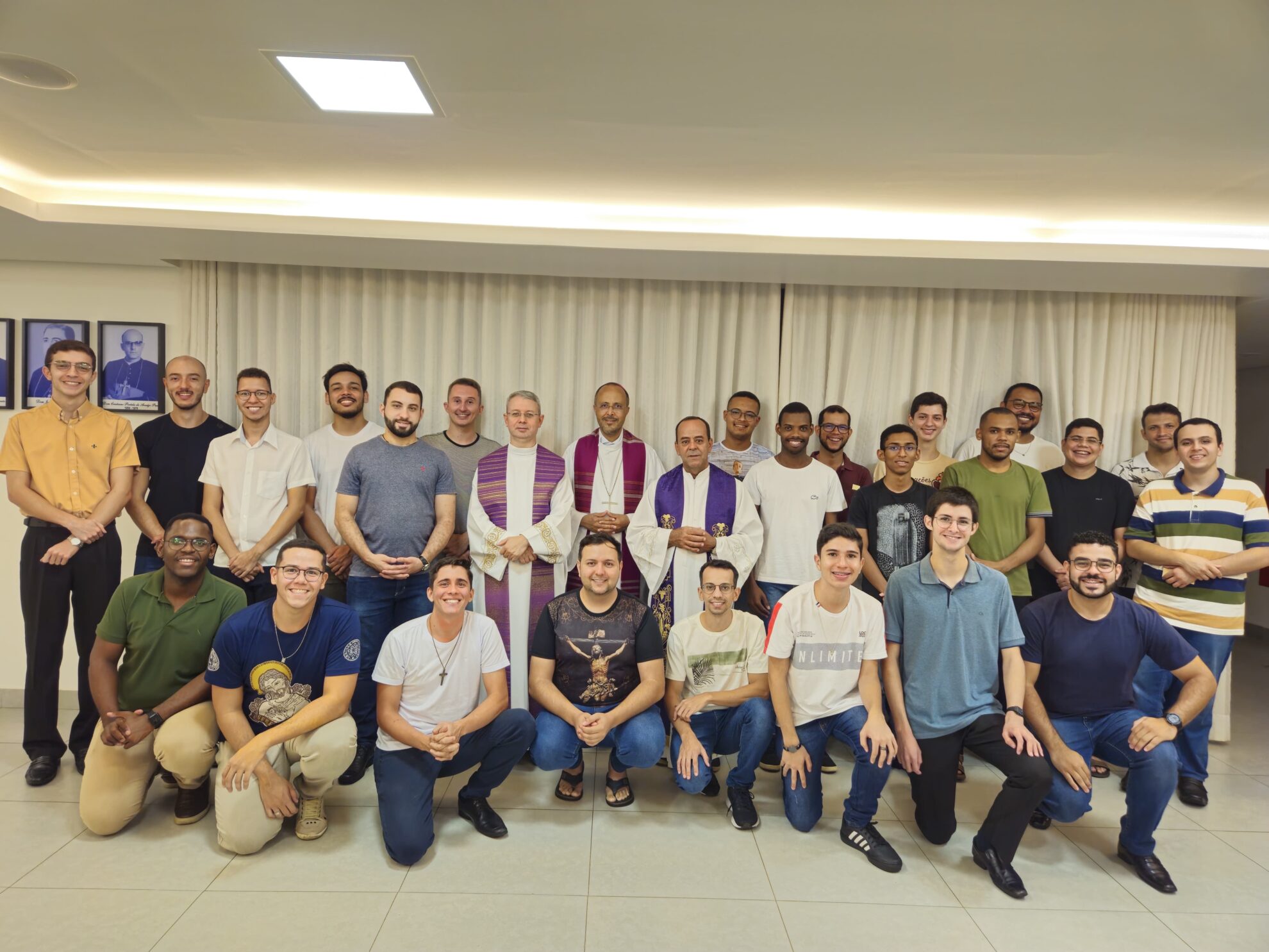 Notícia: Seminário Diocesano inicia ano formativo com celebração presidida por Dom Geovane Luís