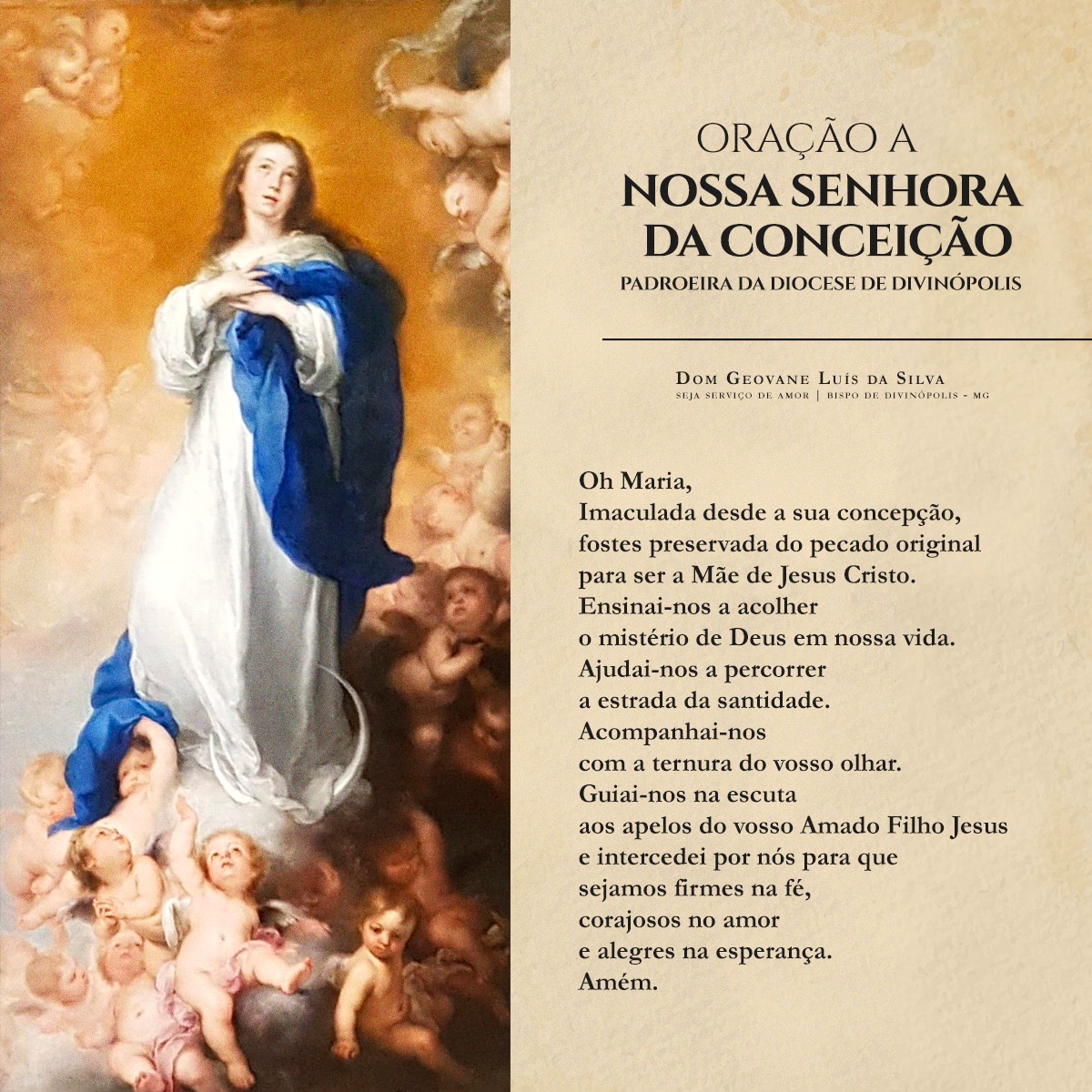 Foto de Oração a Nossa Senhora da Conceição | Dom Geovane Luís