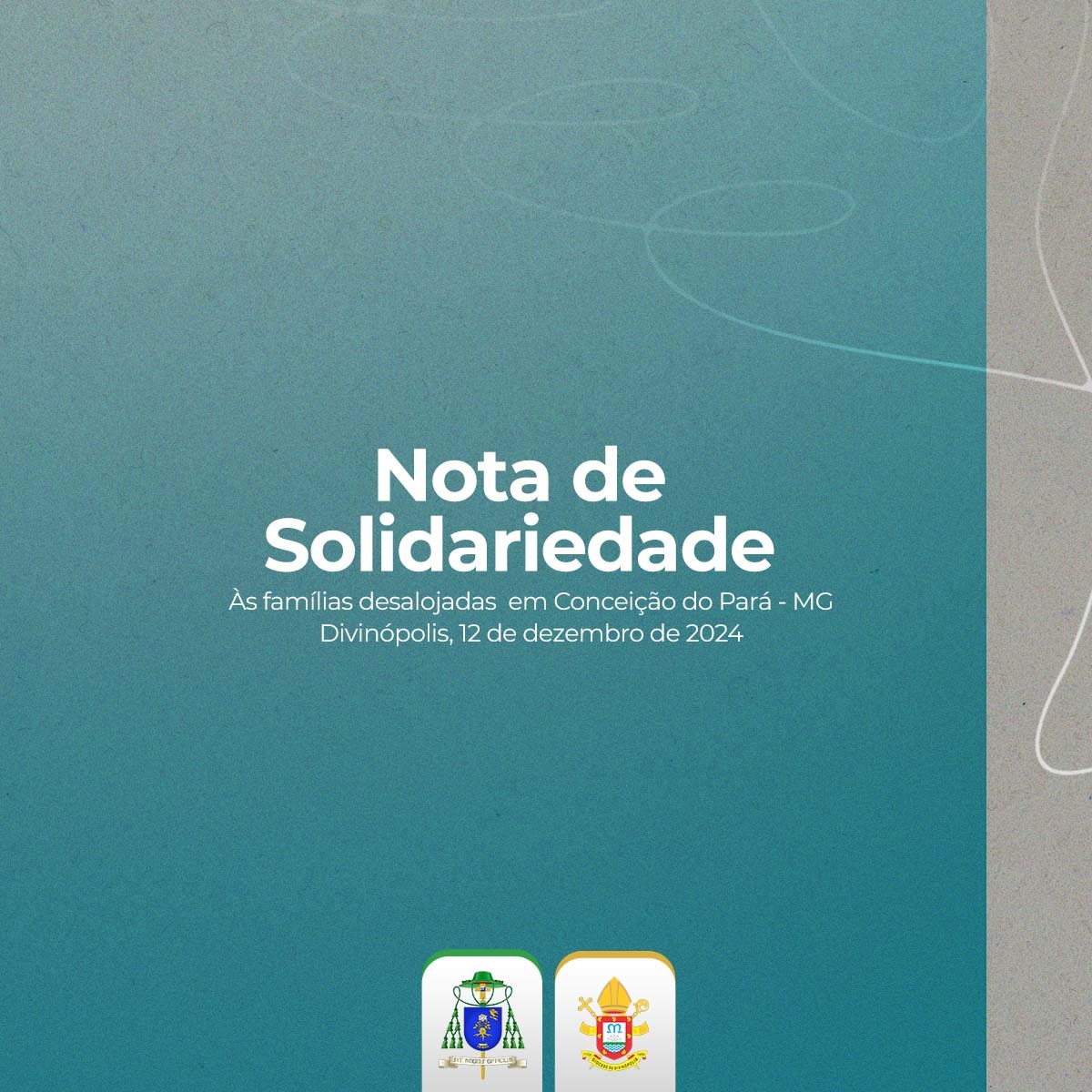 Notícia: Diocese emite nota de solidariedade às famílias desalojadas em Conceição do Pará