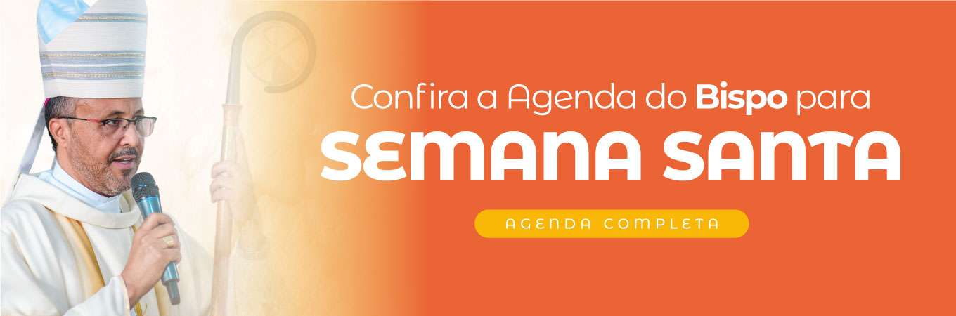 Notícia: Agenda de Dom Geovane durante a Semana Santa