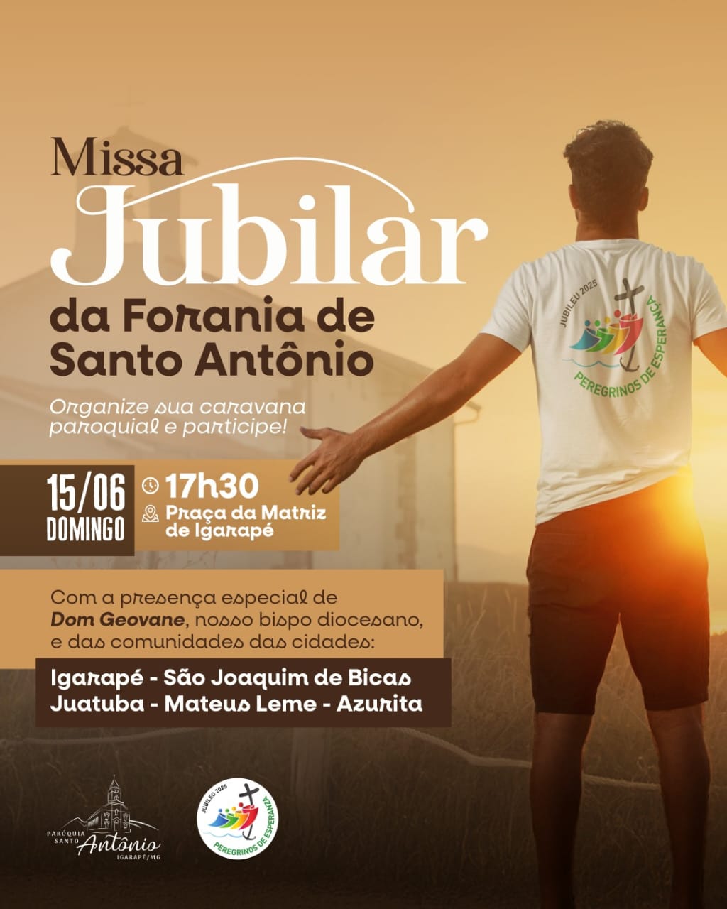 Foto de Missa Jubilar da Forania de Santo Antônio será neste domingo em Igarapé