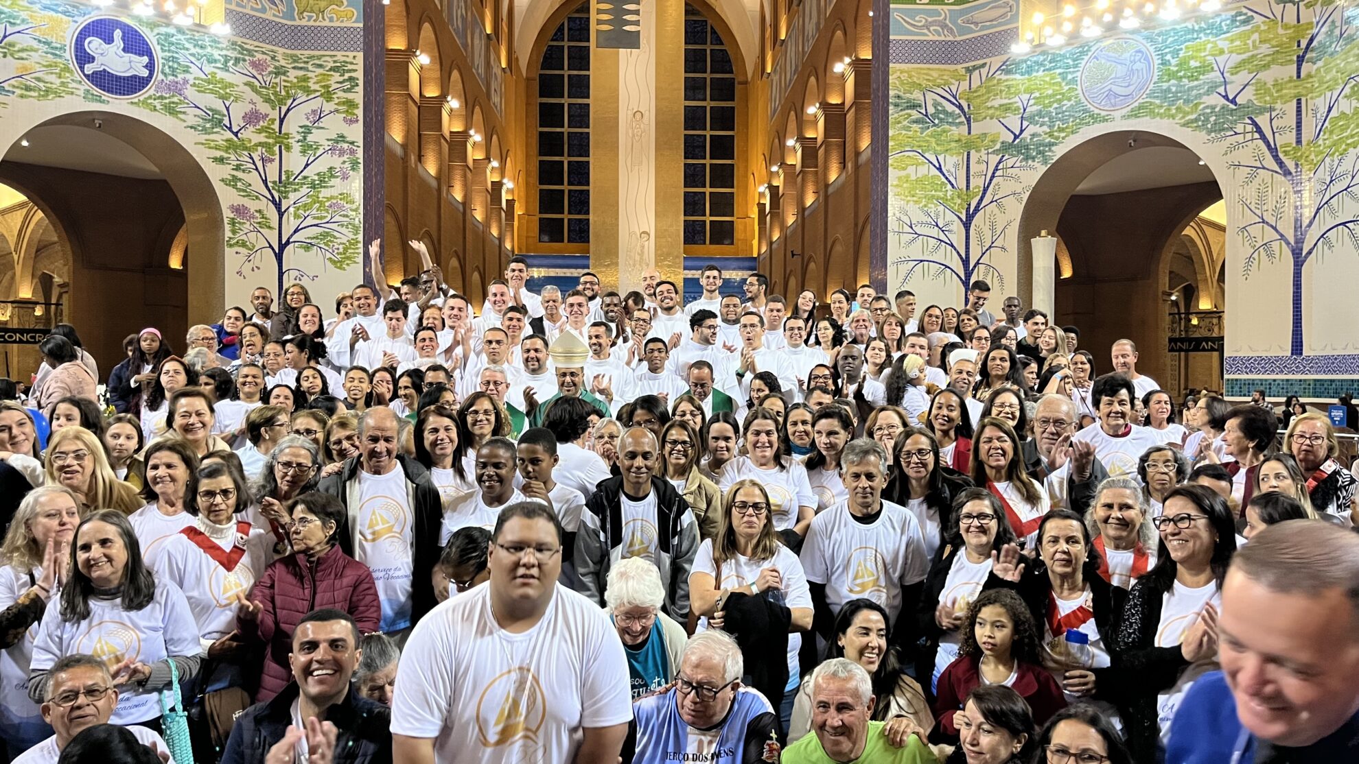 Foto de Jubileu da Pastoral Vocacional reúne mais de 300 romeiros em Aparecida/SP