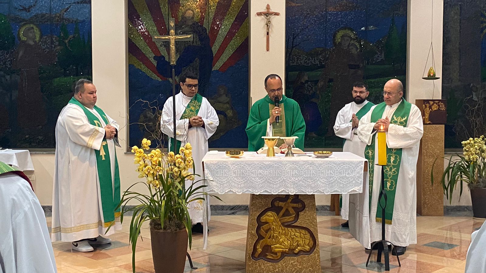 Foto de Dom Geovane realiza pregação no Retiro dos Presbíteros da Diocese de Guarulhos