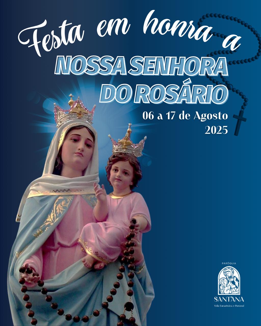 Foto de Paróquia de Sant’Ana em Itaúna celebra Nossa Senhora do Rosário de 06 a 17 de agosto