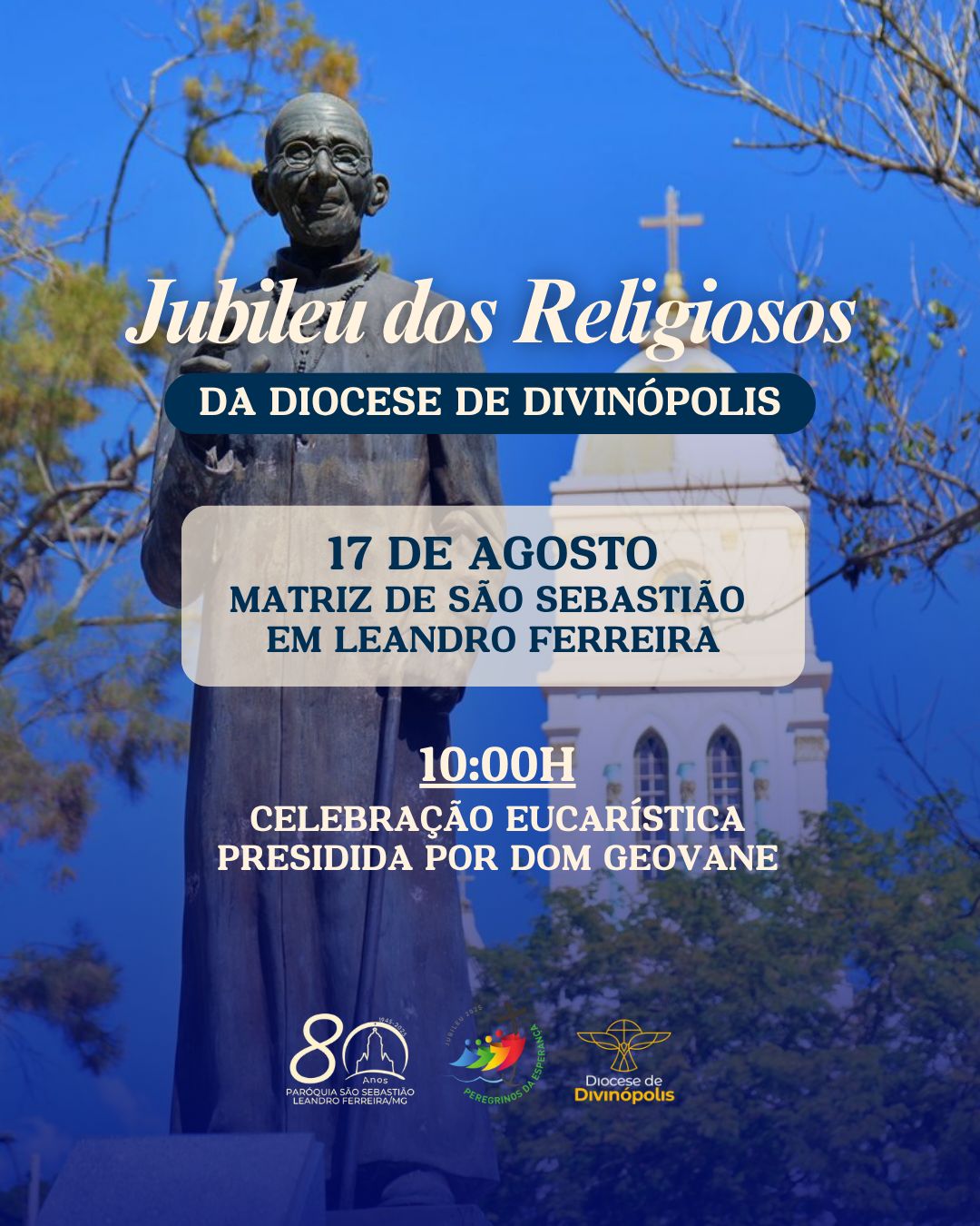 Foto de Jubileu dos Religiosos está previsto para o dia 17 de agosto em Leandro Ferreira