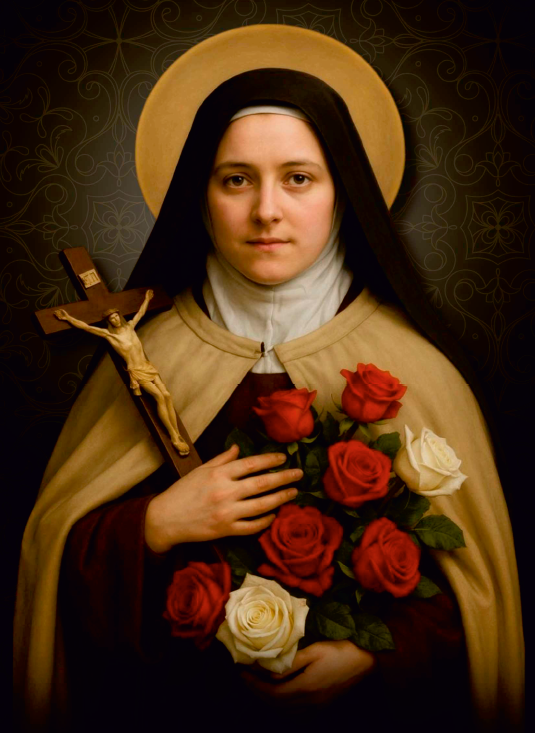 Foto de Santa Teresinha do Menino Jesus é festejada em primeiro de outubro