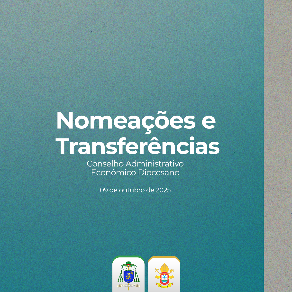 Foto de Dom Geovane nomeia membros do Conselho Administrativo Econômico Diocesano (CAED)
