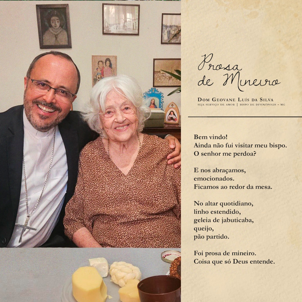 Foto de Prosa de Mineiro | Dom Geovane Luís