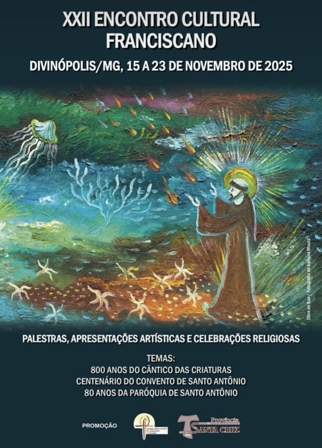 Foto de Encontro celebra 800 anos do “Cântico das criaturas” e cem anos do convento franciscano em Divinópolis