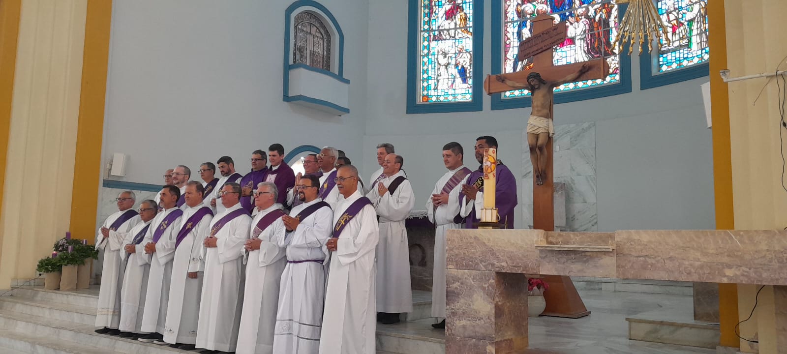 Foto de Diáconos permanentes participam de Missa Jubilar na Catedral do Divino Espírito Santo