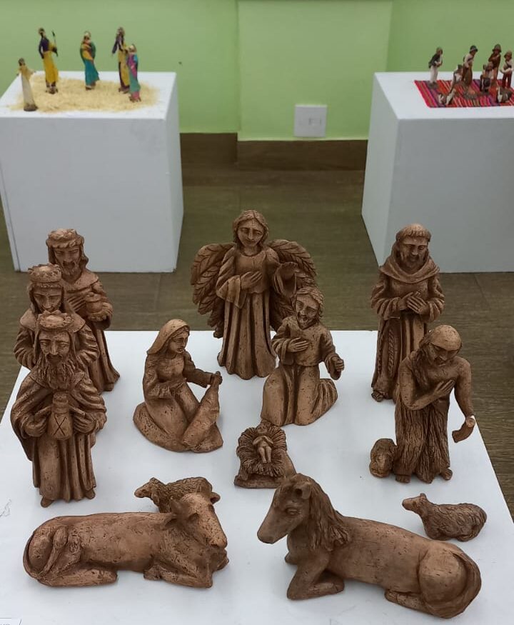Foto de Franciscanos realizam mostra de presépios