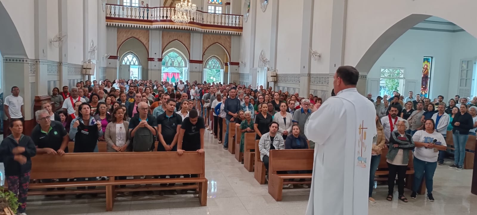 Foto de Matriz da Imaculada Conceição realiza missa especial com participação dos trabalhadores
