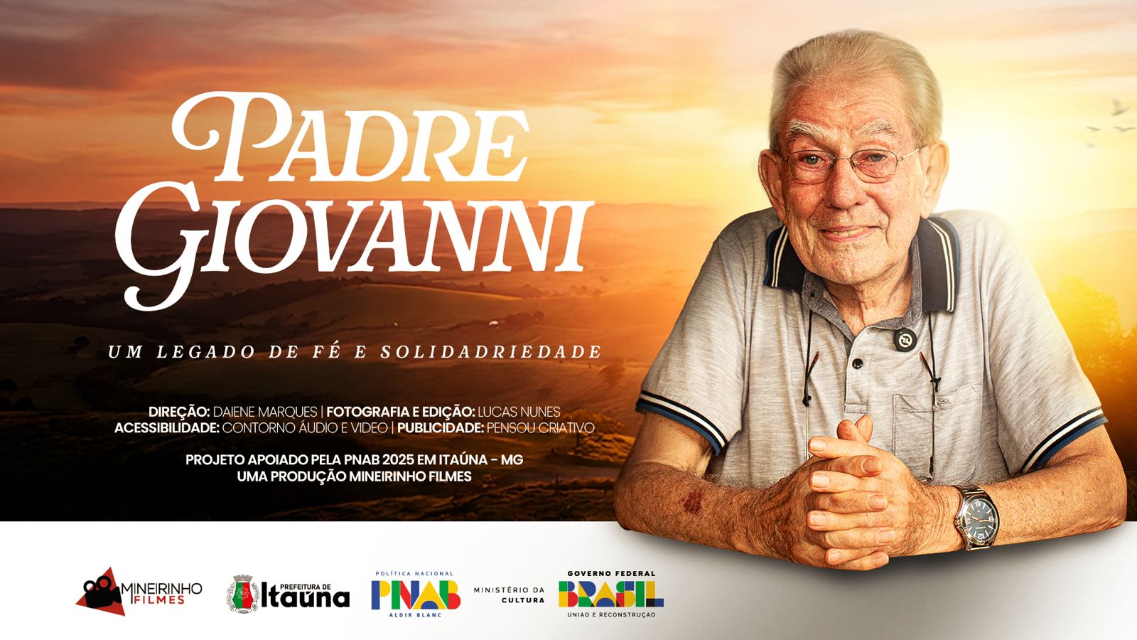 Foto de Documentário registra testemunho de fé, serviço e caridade do Padre Giovanni em Itaúna