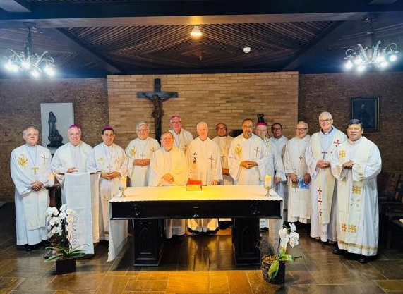 Foto de Dom Geovane participa do VII Retiro dos Bispos em Itaici