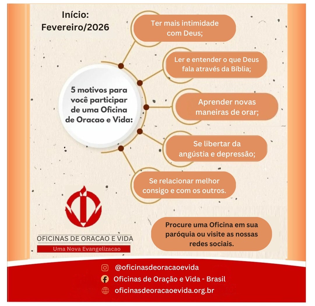 Foto de Oficina de Oração e Vida está com inscrições abertas