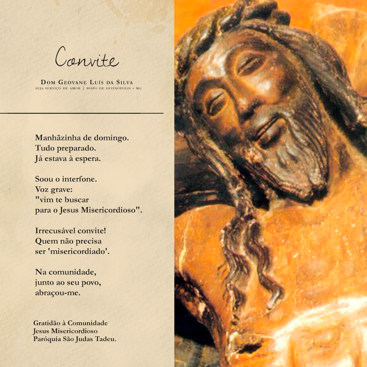 Foto de Convite | Dom Geovane Luis