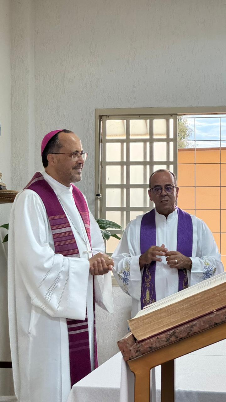 Foto de Bispo visita seminário propedêutico e celebra eucaristia