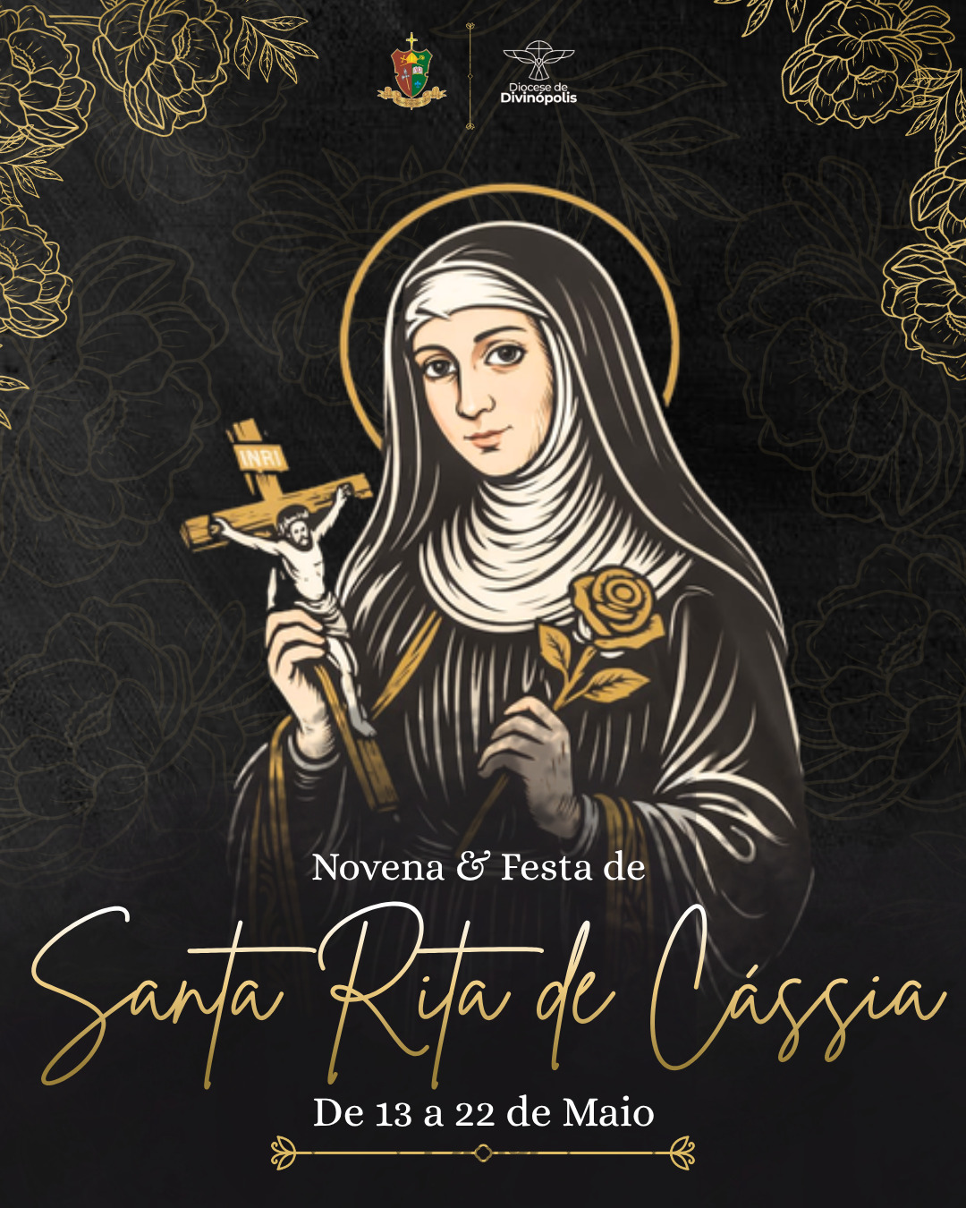Notícia: Comunidade de Santa Rita de Cássia celebra padroeira no bairro Jardim das Acácias em Divinópolis