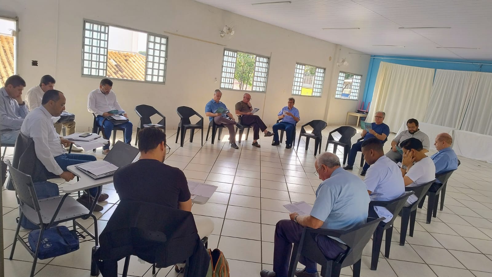 Notícia: Conselho Presbiteral se reúne com os padres da Forania Nossa Senhora da Piedade