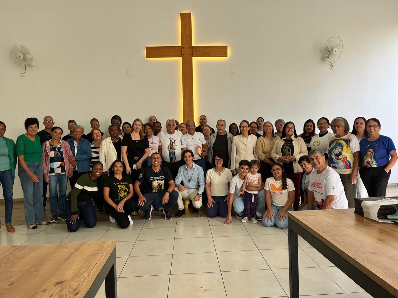 Notícia: Formação sobre a Exortação Apostólica –  Evangelii Gaudium reúne leigos na Cúria Diocesana