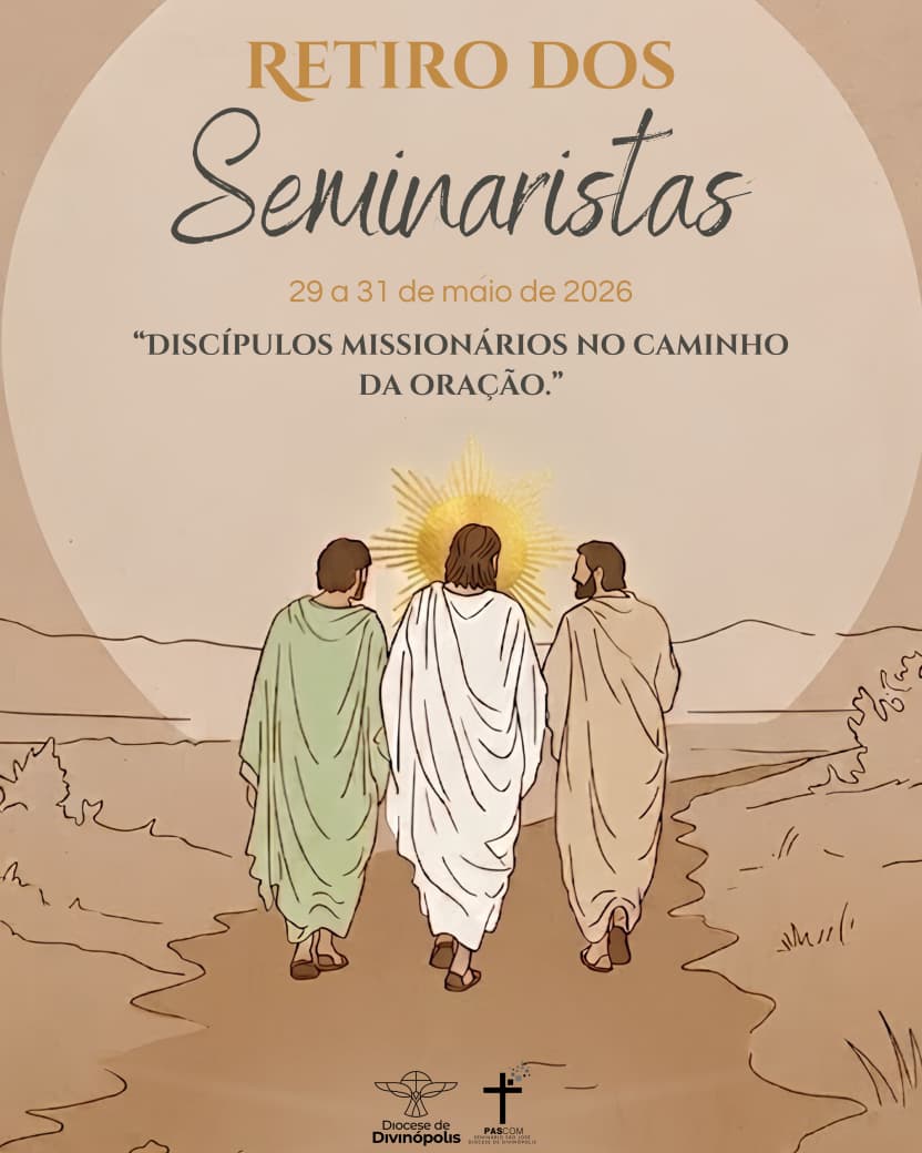 Notícia: Seminaristas participarão de retiro espiritual