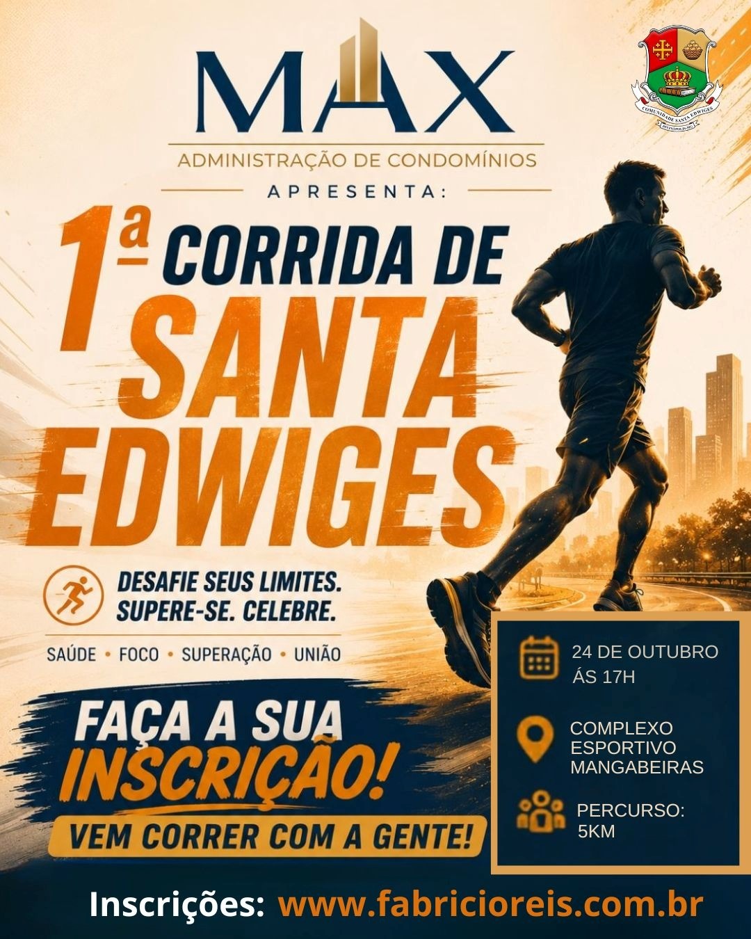 Foto de Corrida comemorativa marca os 40 anos da comunidade Santa Edwiges