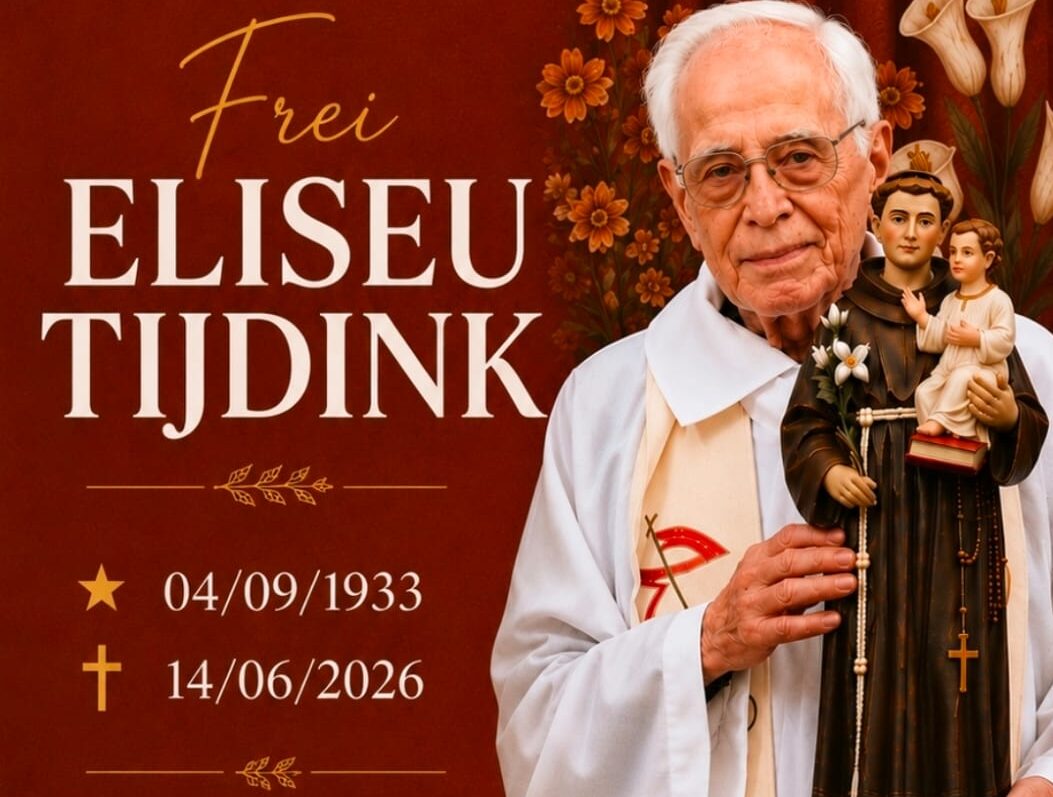 Foto de Diocese de Divinópolis informa o falecimento do Frei Eliseu Tijdink