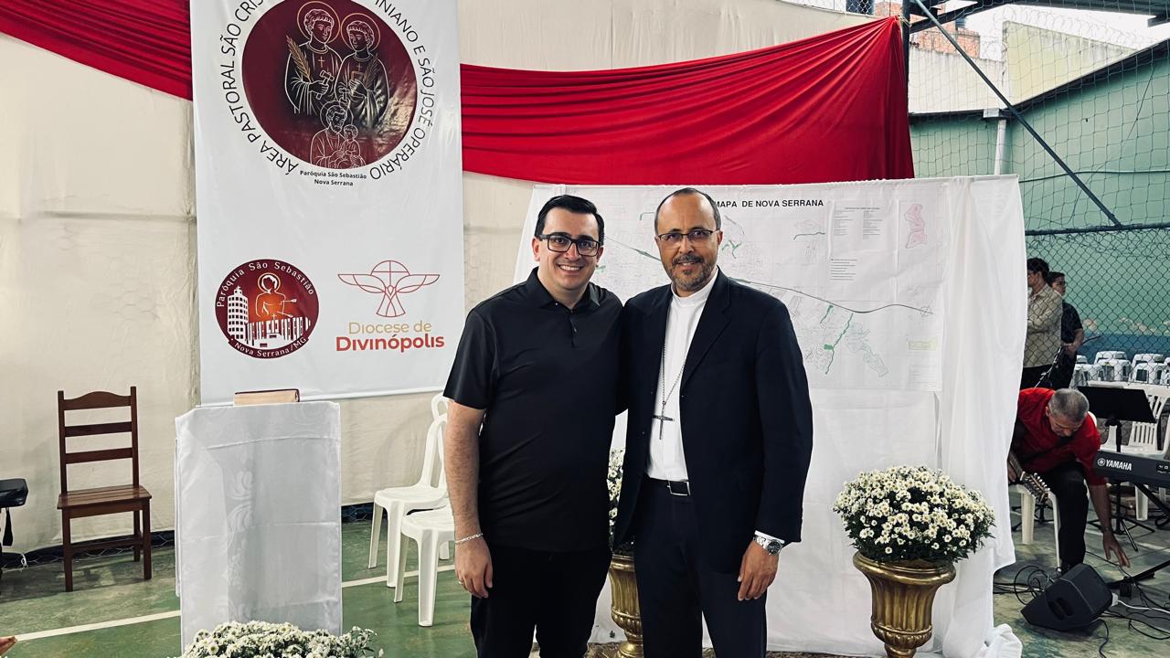 Foto de Comunidade católica de Nova Serrana acompanha instalação da nova área pastoral São Crispim, São Crispiniano e São José