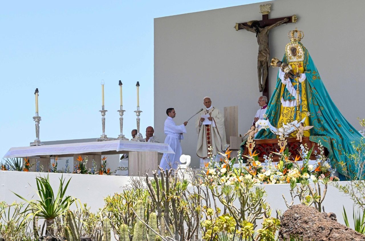 Foto de Leão XIV: a maior graça é deixarmo-nos evangelizar por aqueles a quem socorremos
