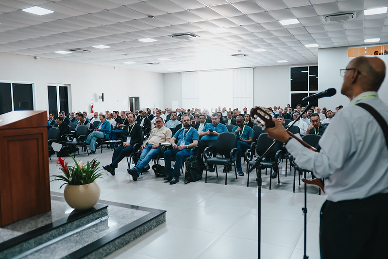 Foto de Padre Marcelo Caixeta representa a Diocese de Divinópolis no Encontro de Coordenadores de Pastoral 2026