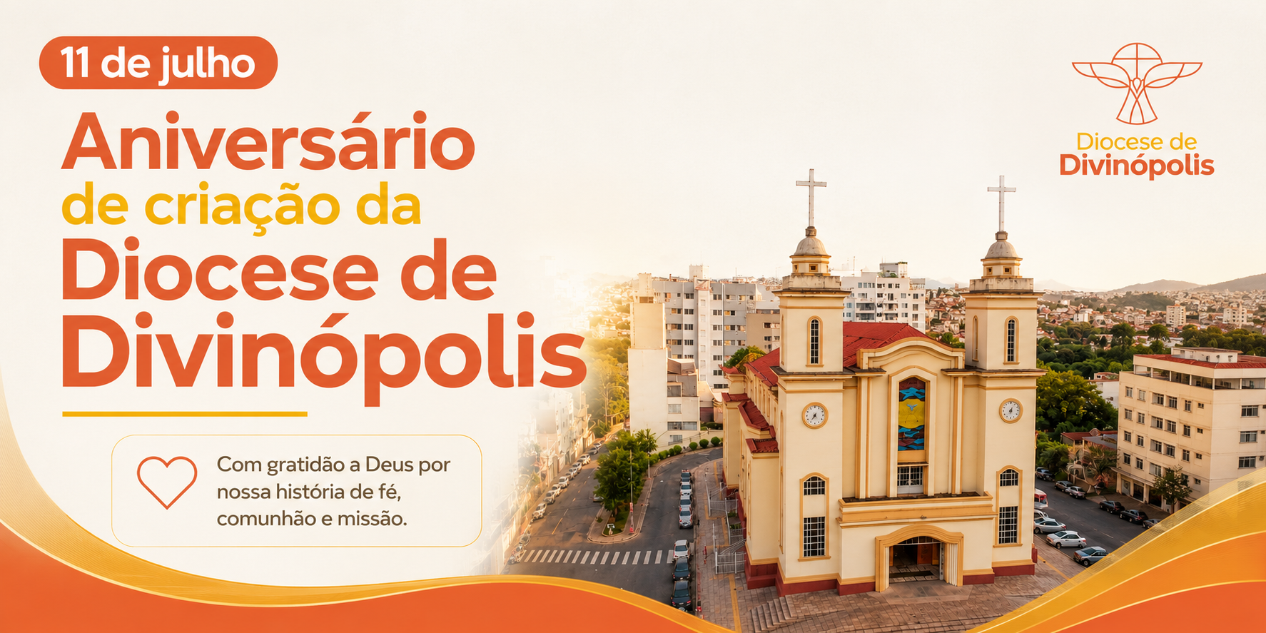 Foto de 11 de Julho: Aniversário de criação da Diocese de Divinópolis