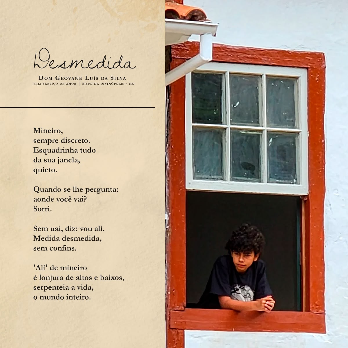 Notícia: Desmedida | Dom Geovane Luís