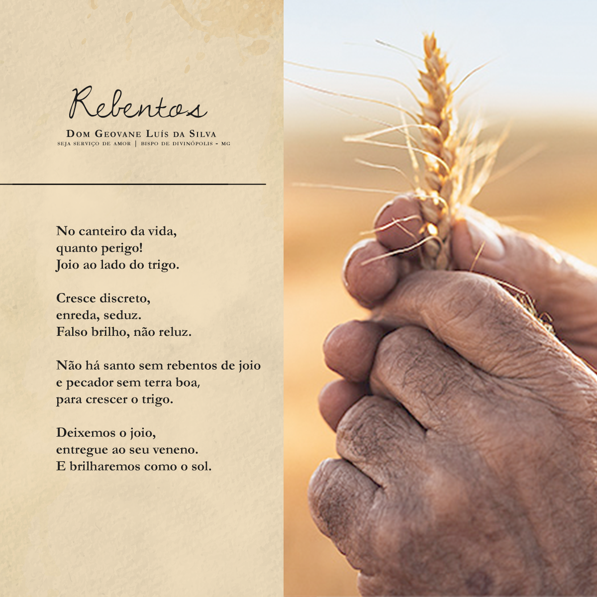 Foto de Rebentos | Dom Geovane Luís